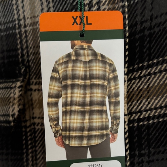 Orvis Black and Tan Plaid Shirt - Picture 3 of 6